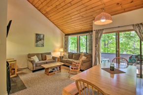 Village of Loon Mtn Condo with Fireplace and Balcony!